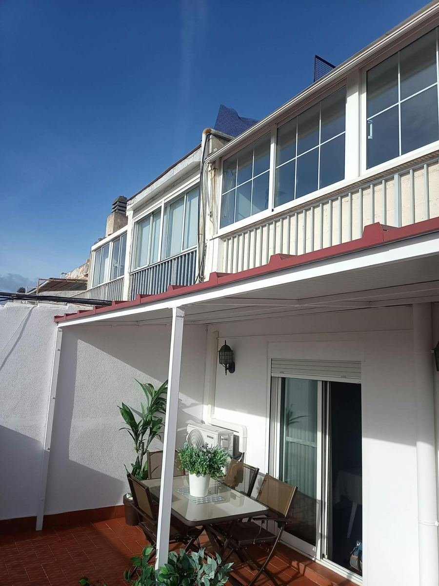 Estructura y cubierta montadas